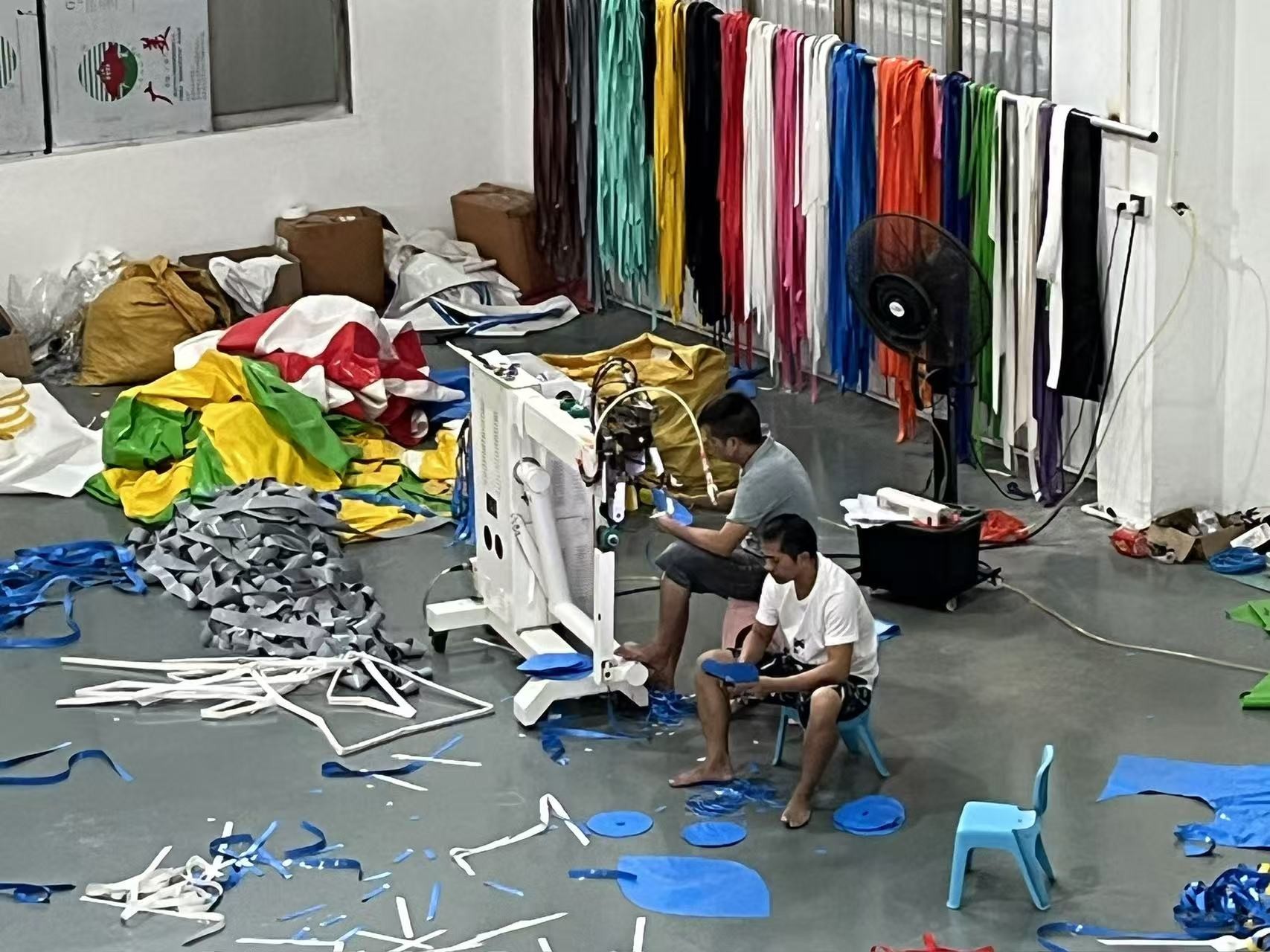 Guangzhou Kule Amusement Equipment Co.,Ltd производственная линия завода