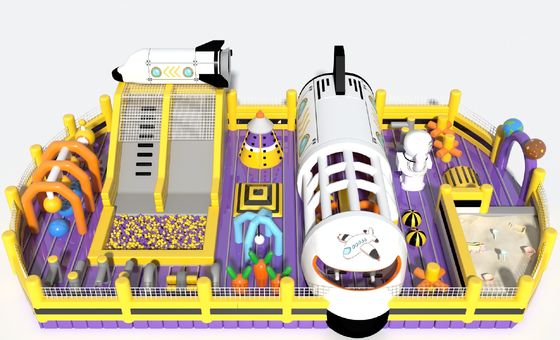 Большой парк развлечений Szie Airplane надувный игровой зал Bouncy Castle