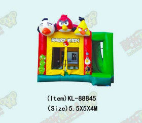 Тема Angry Birds Надувный прыгающий замок Двойной швы
