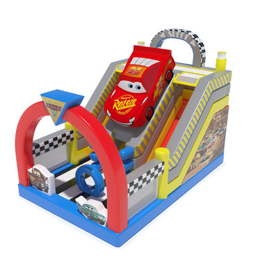 Тематика гоночного автомобиля коммерческий надувный горка для детской аренды